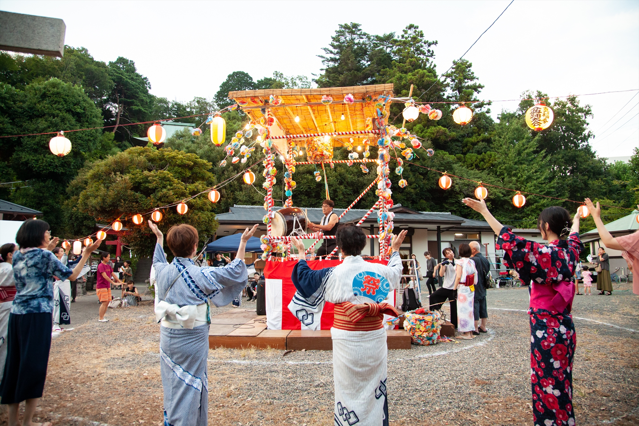 真福寺町内会盆踊り大会に1日密着-M12