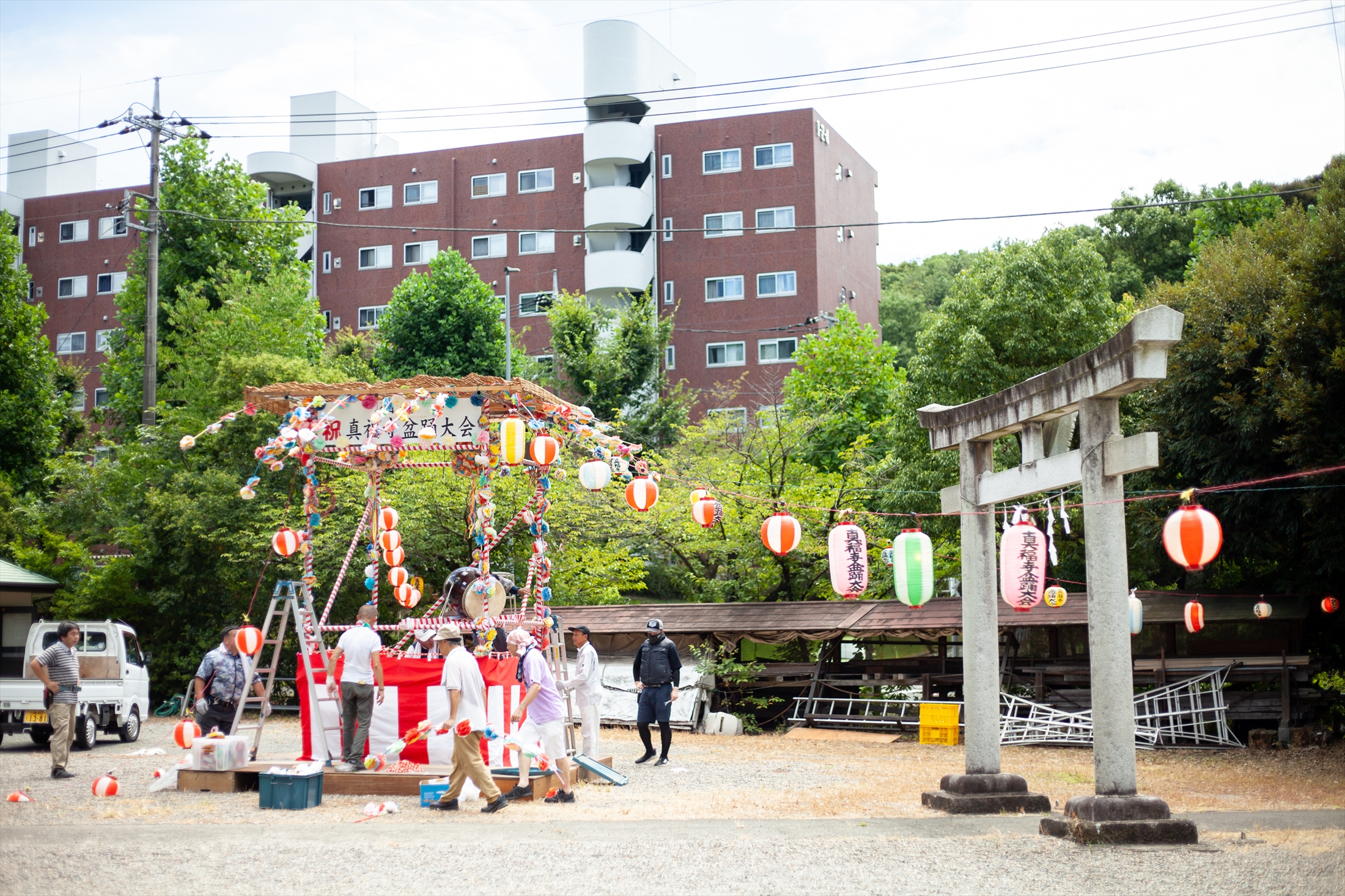 真福寺町内会盆踊り大会に1日密着-L1