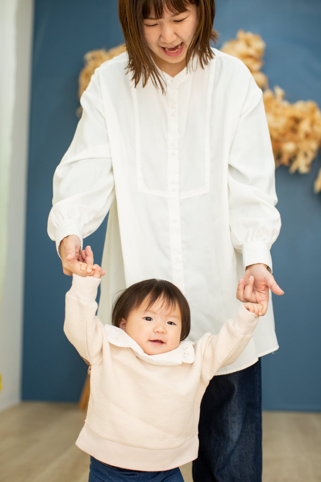 三兄妹で自由に楽しく散歩のような撮影を-M6